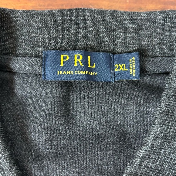 Polo Ralph Lauren Men's 2XL Gray‎ Polo Shirt Embroidered Logo Short Sleeve - Picture 3 of 5